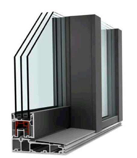 hf 310 timber aluminium commercial windows