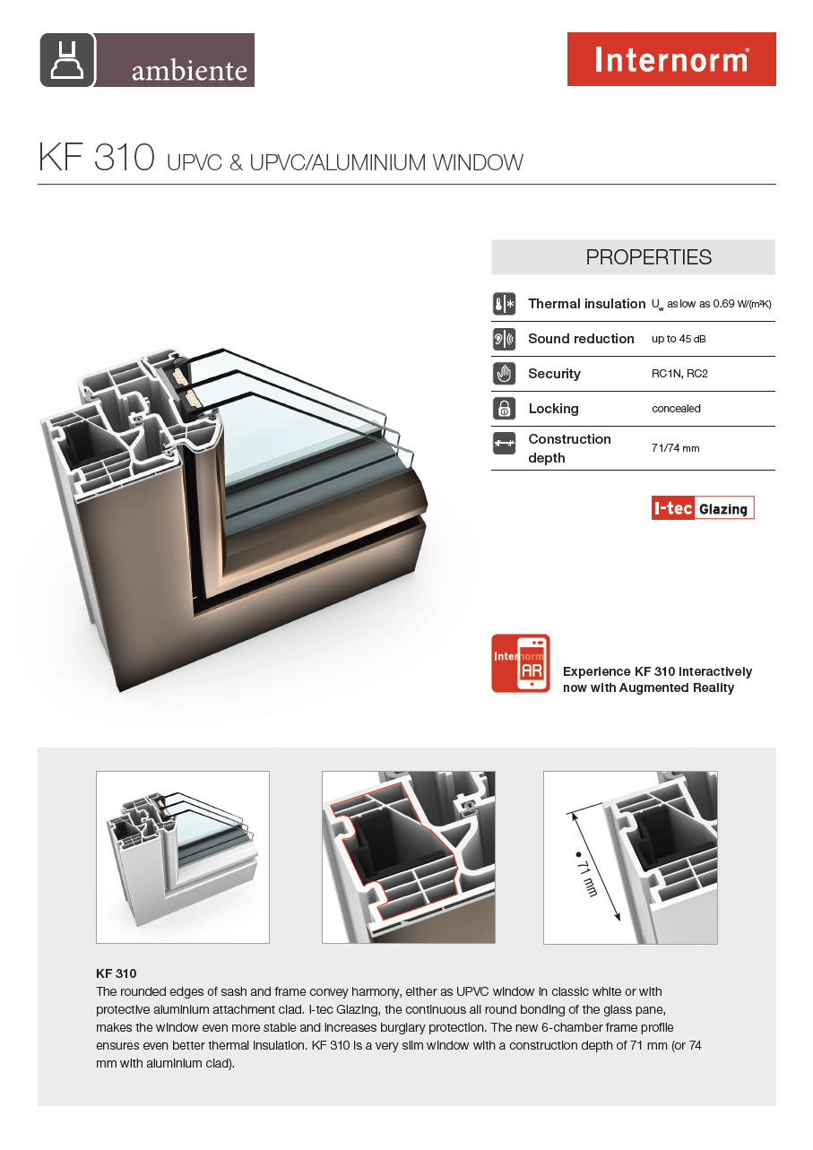 kf310 ambiente sheet