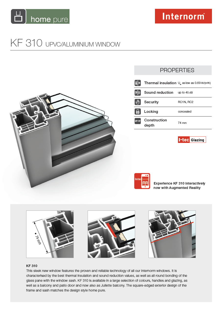 kf310 homepure sheet